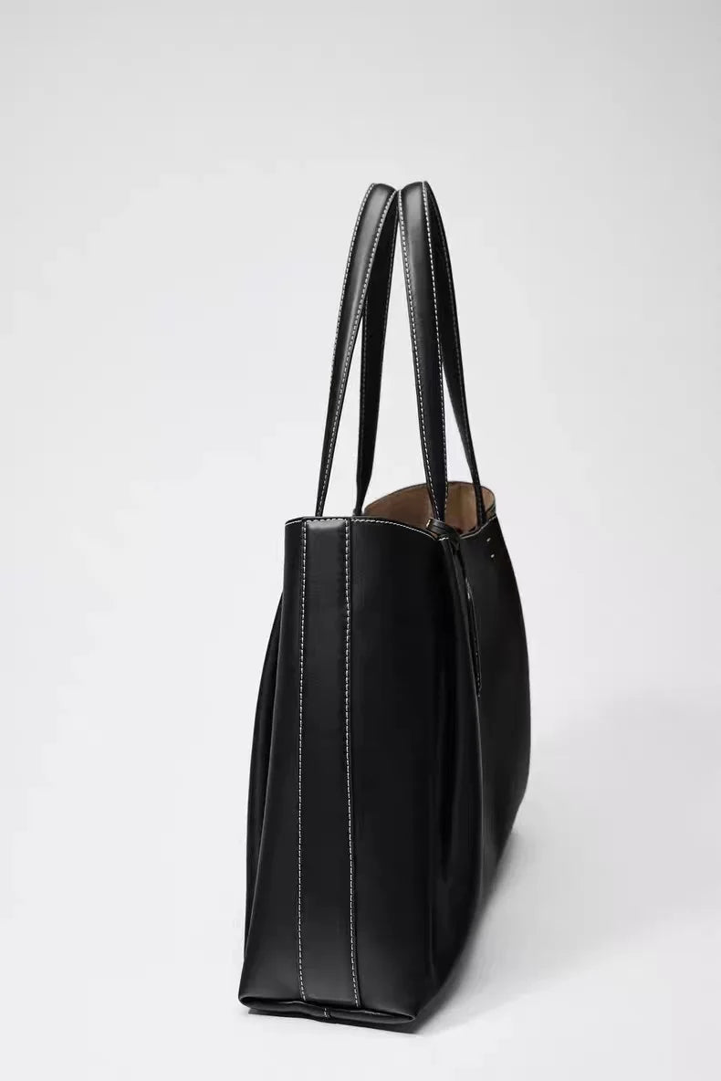 Fashion Ruched Women big Handbags Designer PU Leather Shoulder Bag High Quality Crossbody Bags Women Bucket Bag Female Clutch
