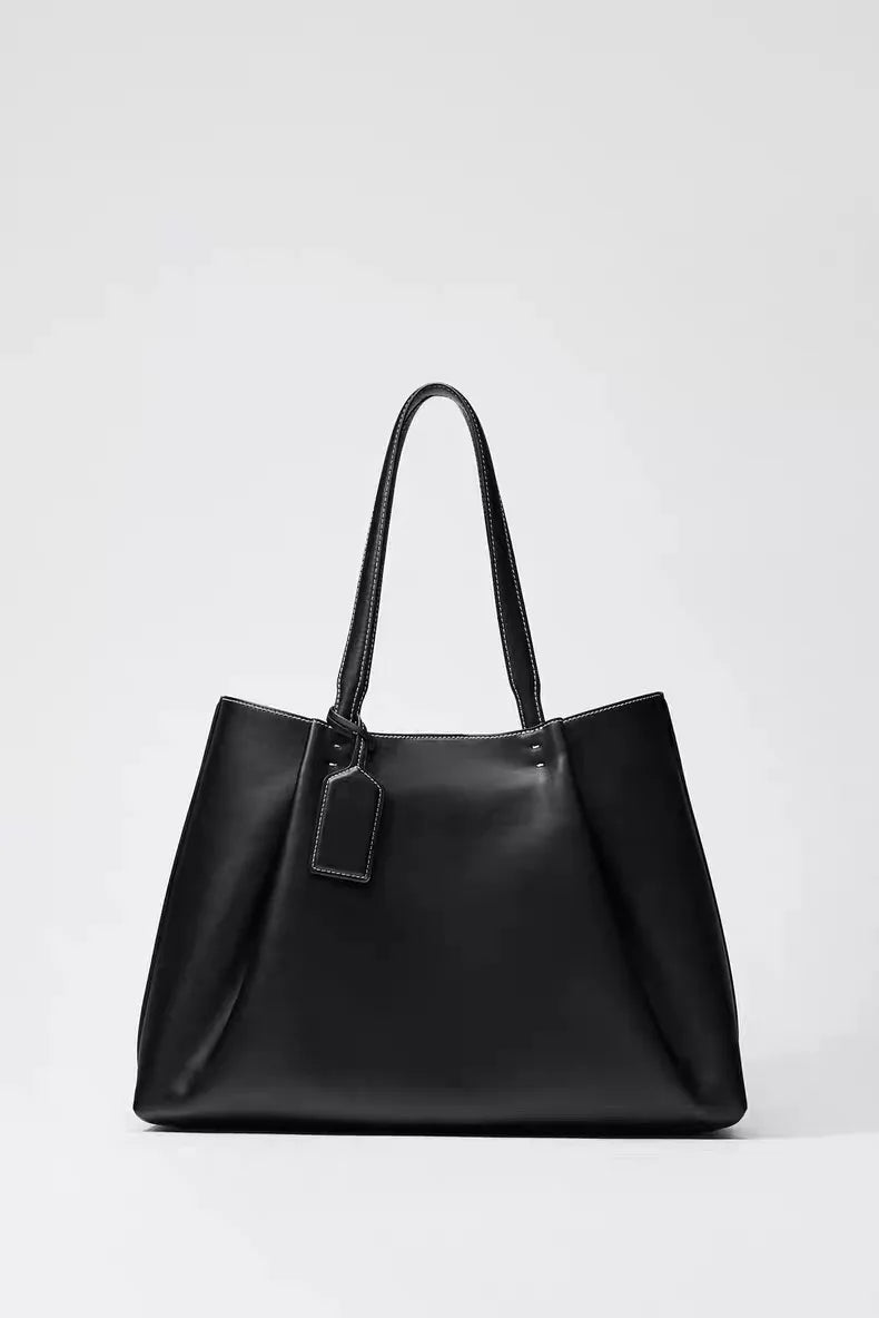 Fashion Ruched Women big Handbags Designer PU Leather Shoulder Bag High Quality Crossbody Bags Women Bucket Bag Female Clutch